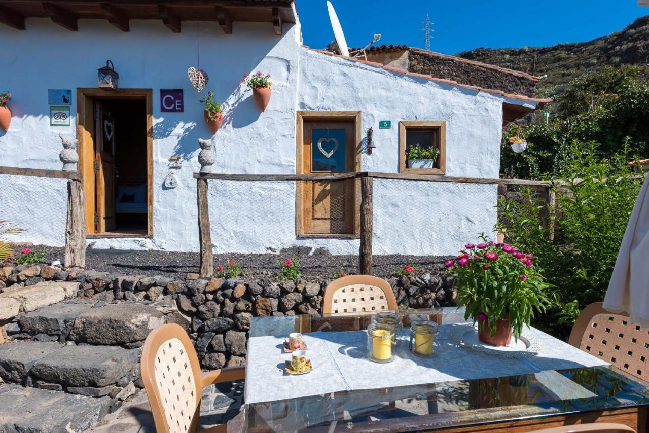 Romantic Hamlet Cottage With Private Pool La Fragua De Eliseo Candelaria Exteriör bild