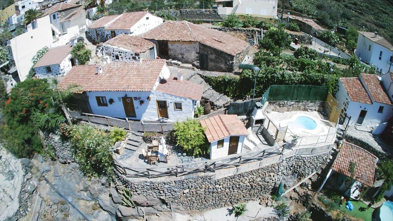Romantic Hamlet Cottage With Private Pool La Fragua De Eliseo Candelaria Exteriör bild