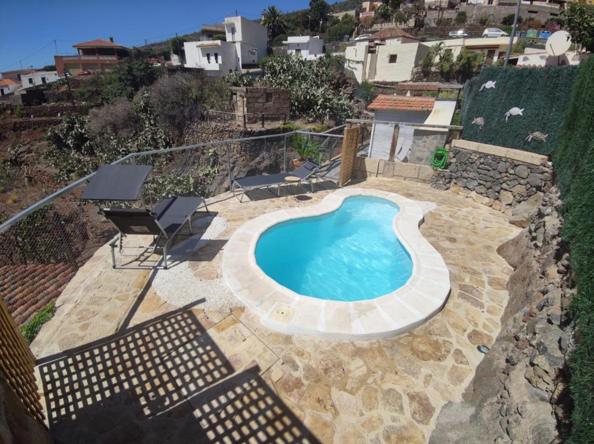 Romantic Hamlet Cottage With Private Pool La Fragua De Eliseo Candelaria Exteriör bild