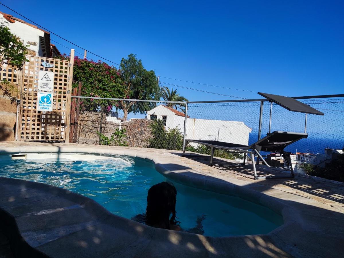 Romantic Hamlet Cottage With Private Pool La Fragua De Eliseo Candelaria Exteriör bild