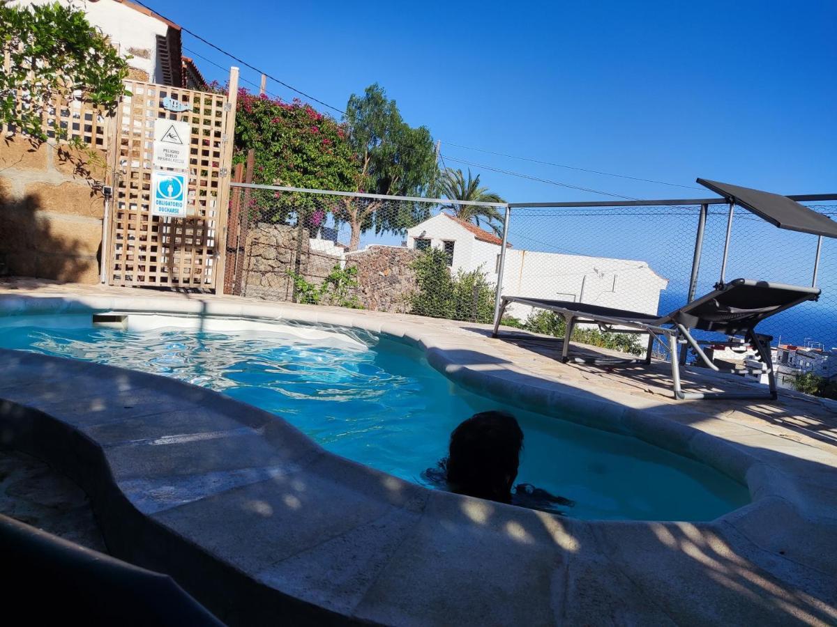 Romantic Hamlet Cottage With Private Pool La Fragua De Eliseo Candelaria Exteriör bild