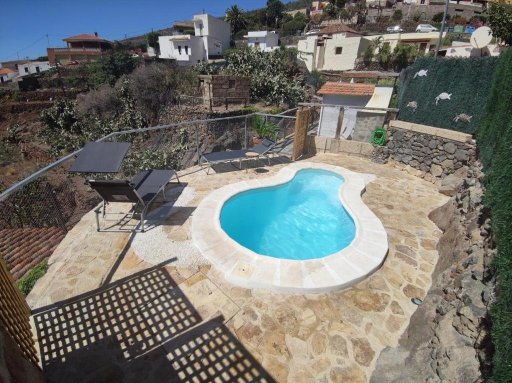 Romantic Hamlet Cottage With Private Pool La Fragua De Eliseo Candelaria Exteriör bild